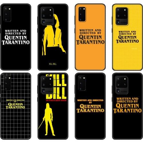 Black tpu Case For Samsung galaxy S20 /S20 PLUS/S20 ultra/S20+ /S20FE back cover Written Directed Quentin Tarantino