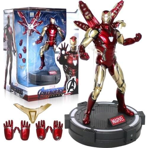 Marvel Iron Man MK85 7" Action Figure Ironman Mark 85 Weapons Tony Stark Legends Toys Avengers Endgame Doll Model