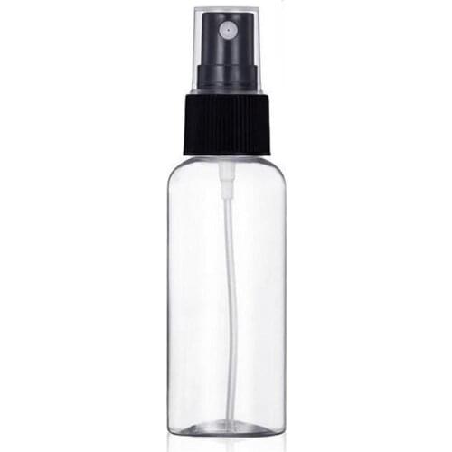 1pc Portable Empty Spray Bottles 50/80/120ml Refillable Container Travel Transparent Plastic Perfume Bottle Non-toxic