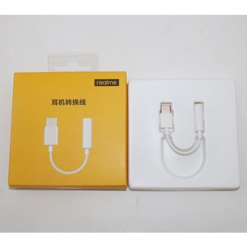 Realme Usb C to 3.5mm Jack Headphone Audio Cable Type C to 3.5mm AUX Earphone Adapter For Realme X7 Pro X50 X50M X50T V15 Q2 Pro