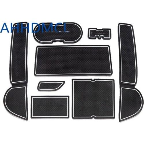 Car Door Gate Slot Mats Cup Armrest Storage Pad Mat For Mazda 6 Coupe 2009 2010 2011 2012 2013 2014 2015