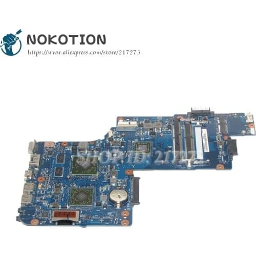 NOKOTION New Motherboard For Toshiba Satellite C850D C855D L850D L855D Laptop Main board H000051830 E2-1800 cpu with graphics