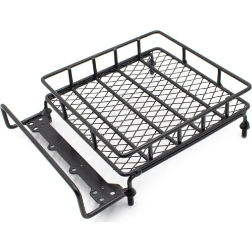 Rc Crawler Toys Car Body Metal Roof Rack Luggage Rack Model 142MM*110MM