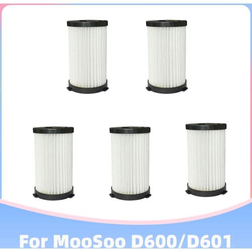 Replacement Hepa Filter and Sponge Kit for MooSoo D600 / D601 / iwoly V600 Vacuum Cleaner Spare Parts Accessories