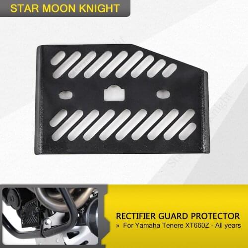Motorcycle Regulator Rectifier Guard Protector Cover Protecting Mask Board Baffle For Yamaha Tenere XT660Z XTZ 660 All years