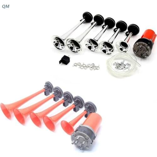 125db 12V 5 Trumpet Musical Dixie Dukes Of Hazzard Electronic Air Horn 13MF