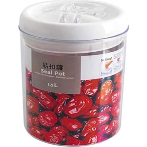 2017 new Jar Spices free Shipping A10--A25 16 Kinds Canister Storage Tank Vacuum Button Plastic Box Storage Bins Packaging