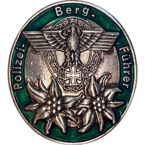 The Eagle Above Edelweiss Badge is only for cool.The war is end, we don't want it again anymore