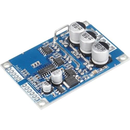 Brushless DC Motor Drive Board 20A 12V-36V 500W DC Brushless Motor Controller Keine Halle Car Driver Module