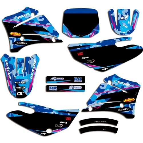Full Set Sticker Graphic Decal Kit Dekor Enduro DECO For Yamaha TTR125 TTR 125 200 2001 2002 2003 2004 2005 2006 2007