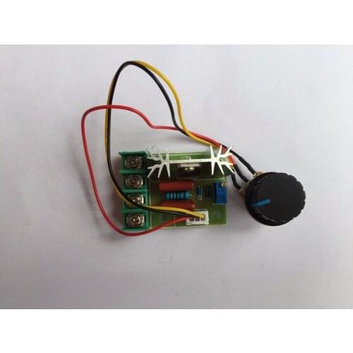 AC 220V 2000W SCR Voltage Regulator Dimming Dimmers Speed Controller Thermostat Electronic Voltage Regulator Module Rated 4.9 /5