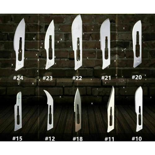 100pcs/Lot Dental Instruments Surgical Scapel Blades 10Size Blades+3Size Handles