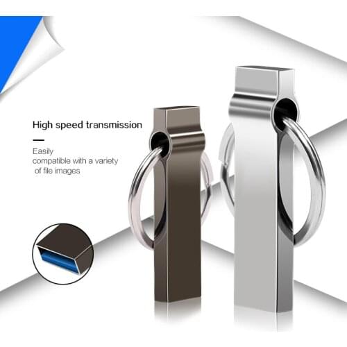 USB flash drive Portable office metal fast Safety store video image music game 32G 64G 128G 256G 512G customizable U disk 2.0
