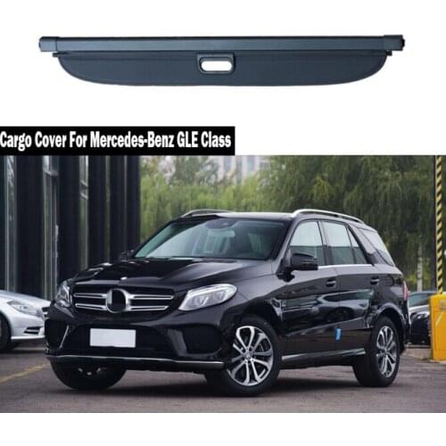 Rear Cargo Cover For Mercedes-Benz GLE Class GLE320 GLE400 GLE450 GLE350 2015-2019 privacy Trunk Screen Security Shield shade
