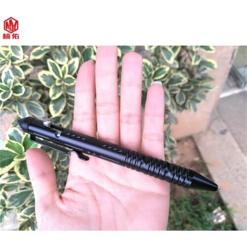 1PCS Aluminum Alloy Tactical Pen Broken Glass EDC Outdoor Self-Defense Tactical Pen Multifunctional Survival Pen