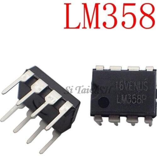 10PCS LM358P DIP8 LM358 DIP LM358N Operational amplifier New original