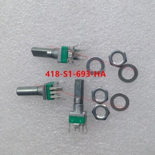 3pcs single vertical potentiometer 418-S1-693-HA RK097N B20K for Pioneer / handle length 20MMF Without midpoint