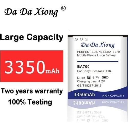 Da Da Xiong 3350mAh BA700 Battery for Sony Ericsson XPERIA RAY ST18i MT11i MT15i MK16i, Xperia Neo MT15i Pro MK16i