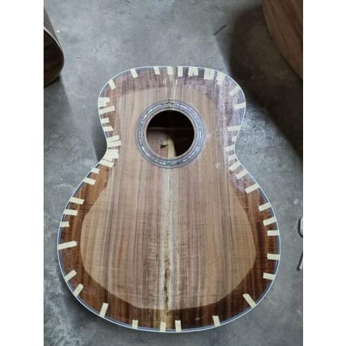 Free shipping all solid koa wood customized acoustic guitar Custom Byron jumbo Guitarra handmade guitar