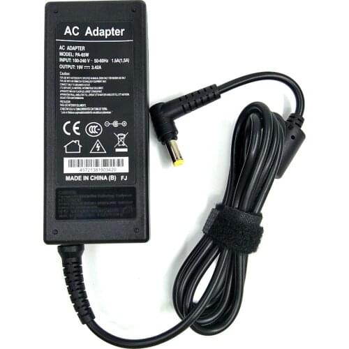 19V3.42A Laptop Notebook AC Power Adapter for Acer with 5.5*1.7mm high quality 65W