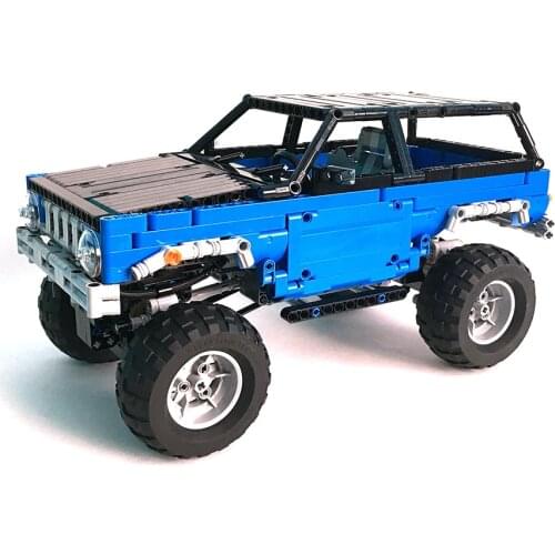 Buildmoc City Police Station Building Blocks Compatible inglys City Truck Blocks Car Educational Toy For Boys Children Kids