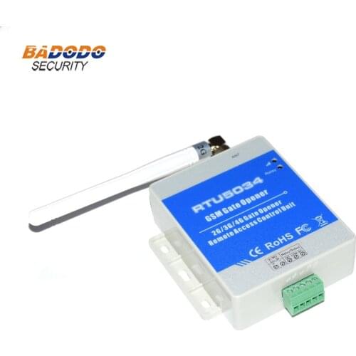 GSM 3G APP SMS remote control single relay switch GSM gate opener RTU5034 for sliding swing garage Gate Opener(replace RTU5024 )