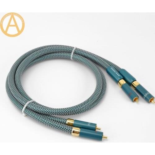 HIFI ORTOFON RCA Cable Pair Audio Interconnect Cable Ortofon 8NX RCA Enthusiast Audio Cable