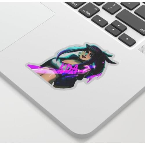League of Legends Akali The Rogue Assassin LOL sticker Vinyl Decals for Laptop Auto Car Stickers Motorcycle Phone