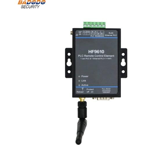 PLC Remote Control Monitoring Module HF9610 Serial Port RS232 RS422 RS485 to WiFi Ethernet converter server support Modbus