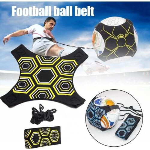 Portable Adjustable Solo Soccer Decoration Trainer Hands-Free Elastic Football Training Belt for Kids Adults TN88