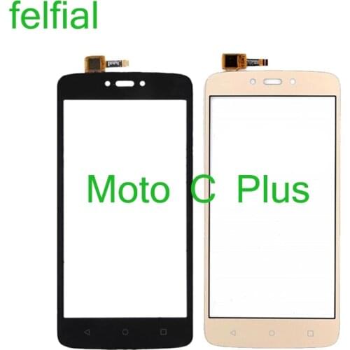 For Motorola Moto C Plus XT1721 XT1722 XT1723 Touch Screen Panel Sensor Digitizer Glass Lens Front LCD Outer Glass Replacement