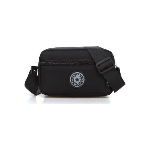 New Fashion Men Shopping Handbags!Hot All-match Male Shoulder&Crossbody bags Nylon Casual one-shoulder Falp Carrier Zipper bags