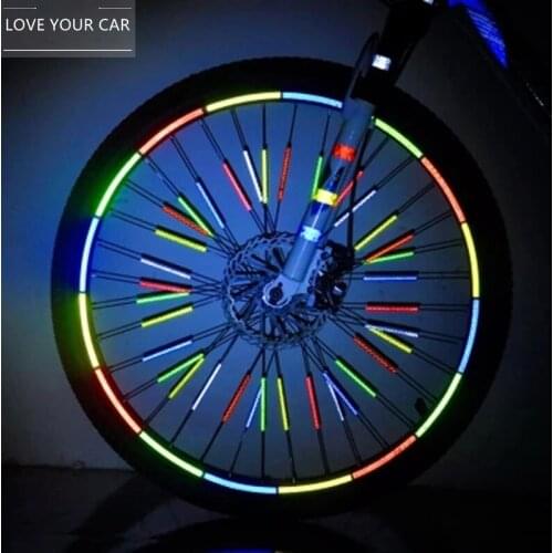 Universal Fluorescent Reflective Decal Car Wheel Rim Tape Sticker DIY Baby carriage Cart pram motorcycle Accessories 8 Meter