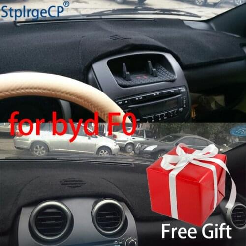 For BYD F0 2008-2016 dashboard mat Protective pad Shade Cushion Pad interior sticker car styling accessories