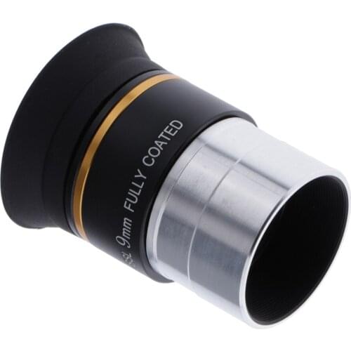 1.25" Inch 31.7mm PLOSSL 9mm Eyepiece Lens For Astronomical Telescope Kit
