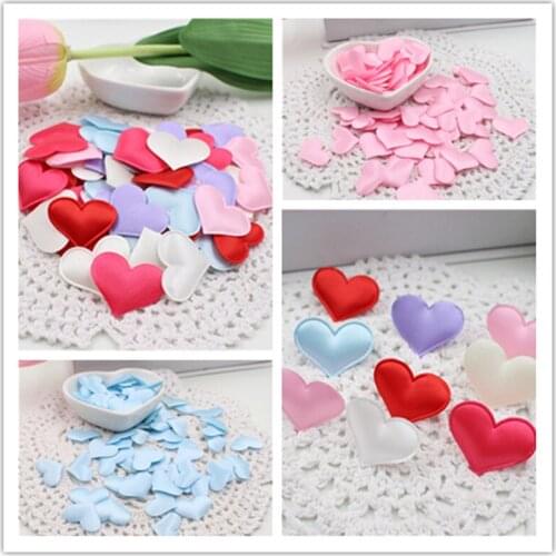 500Pcs 2cm Sponge Heart Shaped Flower Petals Artificial Confetti Wedding Throwing Petals Wedding Decor Crafts Supplies 9zHH199