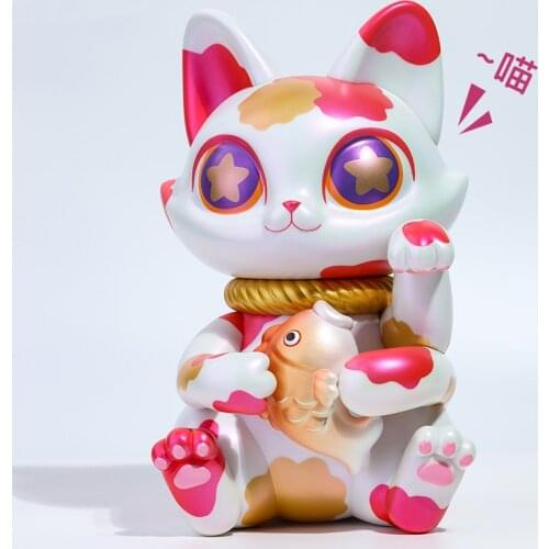 CASSY Cat Toys To Bring Wealth And Fortune Anime Figure Figurine Doll Toy For Gift 25cm