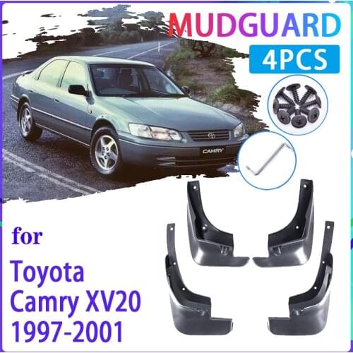 Car Mud Flaps for Toyota Camry XV20 20 1997~2001 1998 1999 2000 Mudguard Splash Guards Fender Mudflaps Auto Accessories