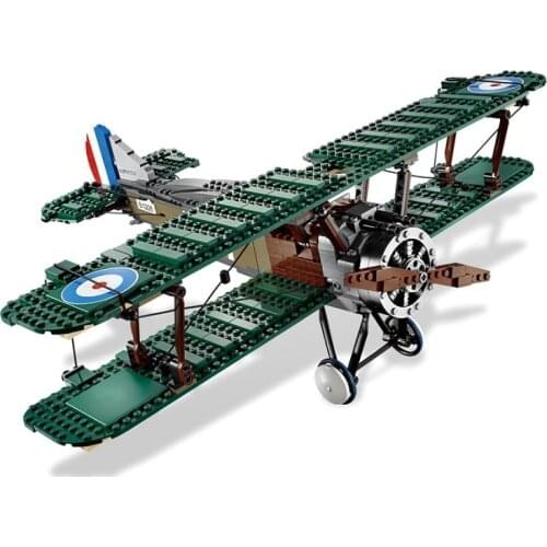 EXCLUSIVE Sopwith Camel fit LeGINGlys 10226 Collection series Toy blocks Kits Blocks Bricks Child toy birthday diy Gift