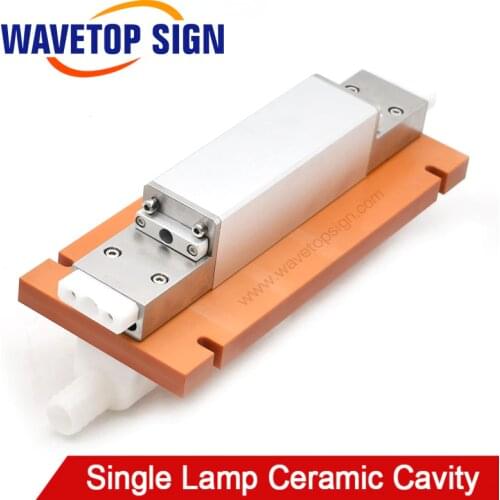WaveTopSign Laser Welding Machine Single Lamp Ceramic Cavity use Xenon Lamp 8*125*270mm Crystal Rod 7*145mm