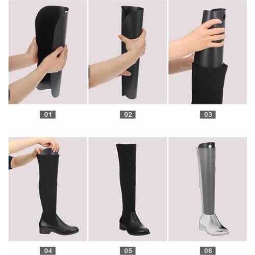 Hot New Boot Shaper Stands Form Inserts Tall Boot Support Keep Boots Tube Shape For Women And Men 2 Pieces For 1 Pairs Of Boots