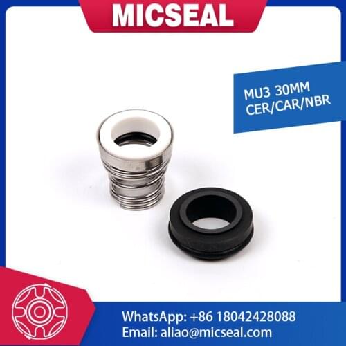 MU3 - 30MM Mechanical Seal - CER/CAR/NBR