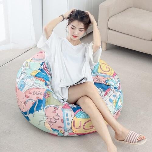 Single sofa Design and color is the sofa Creative balcony couch bean bag