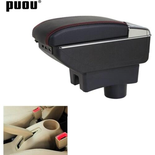 Armrest Box For Chery A13 Very Celer fulwin 2 2008-2012 Center Centre Console Storage Rotatable Ashtray Cup holder Car Accessori