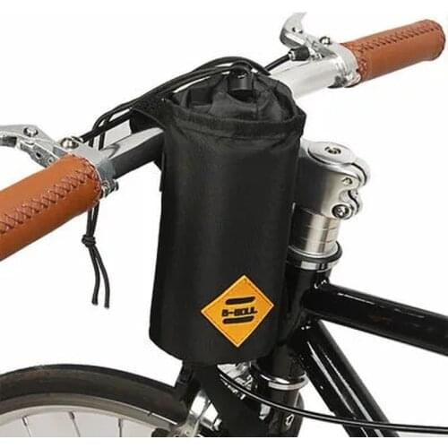 Bicycle Water Bottle Cooler Tote Bag Bike Handlebar Front Tube Bottle Insulation Pouch Outdoor Traveling Camping Hiking Cycling