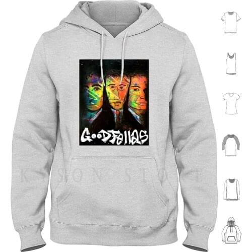 " Goodfellas " Hoodie Long Sleeve Thespiltink Thespiltink Com Spilt Ink Art The Spilt Ink Art Thespiltink Org