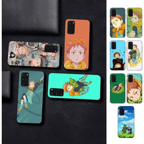 TOPLBPCS Seven Deadly Sins King Phone Case for Samsung S10 21 20 9 8 plus lite S20 UlTRA 7edge
