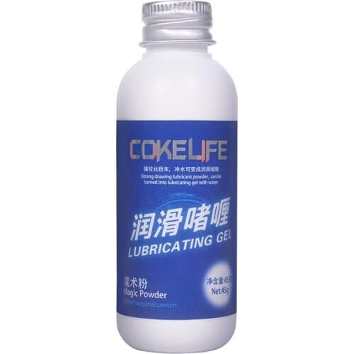 Magic Powder Lubricant Water Based Mixed Using with Water Oil for Vaginal Breast Anal Fisting Penis Massage Spa Gel Sex Grease
