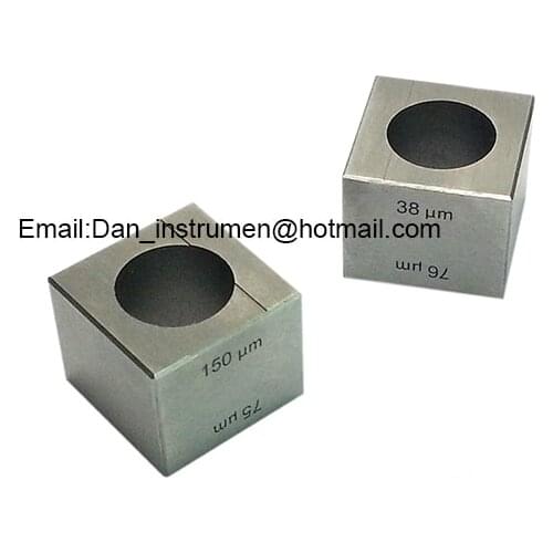 High grade stainless steel Wet film Cube Applicator