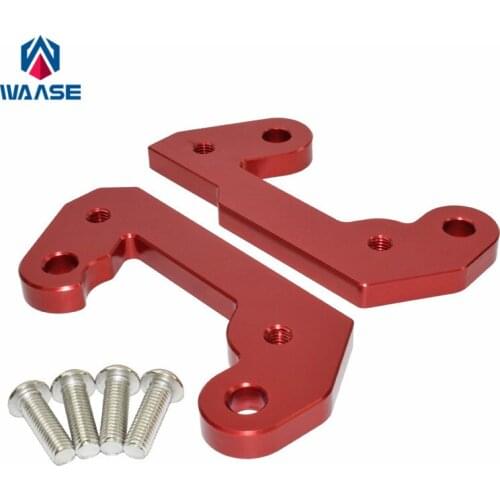 Waase Motorcycle Rearset Rear Set Replacement Base Mounting Plate Ninja250 Ninja400 For Kawasaki Ninja 250 400 Z400 2018 2019